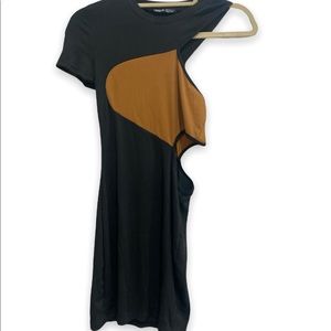 Multicolor cutout Dress